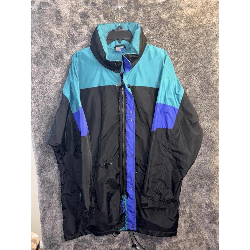 Vtg St Johns Bay Men XL‎ Windbreaker Jacket Nylon Waterproof